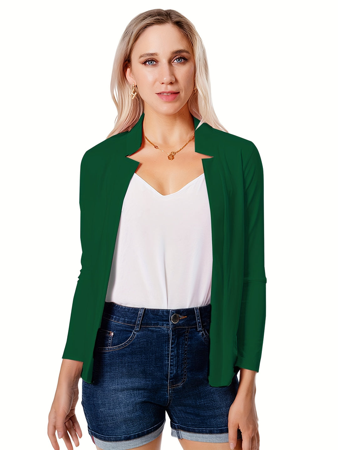 Corinne | Relaxed Open-Front Jacket