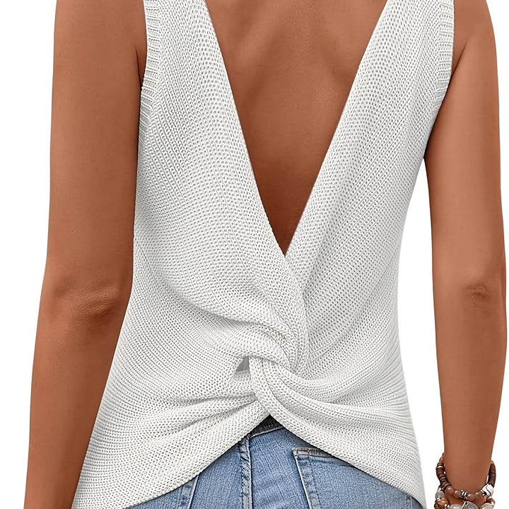 Colleen | Relaxed Knit Tank Top