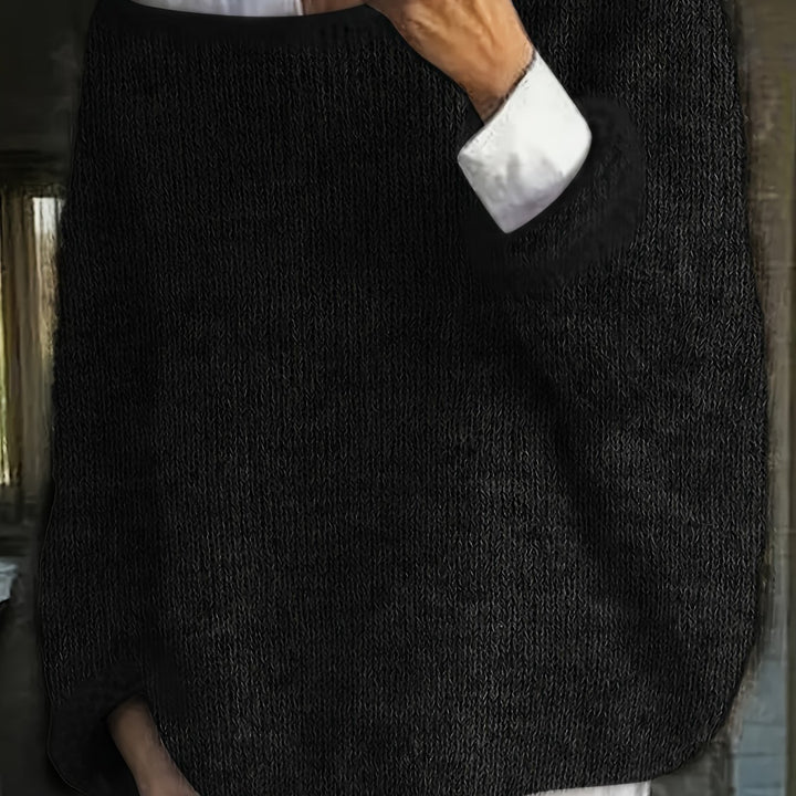 Prudence | Relaxed Crew Neck Sweater