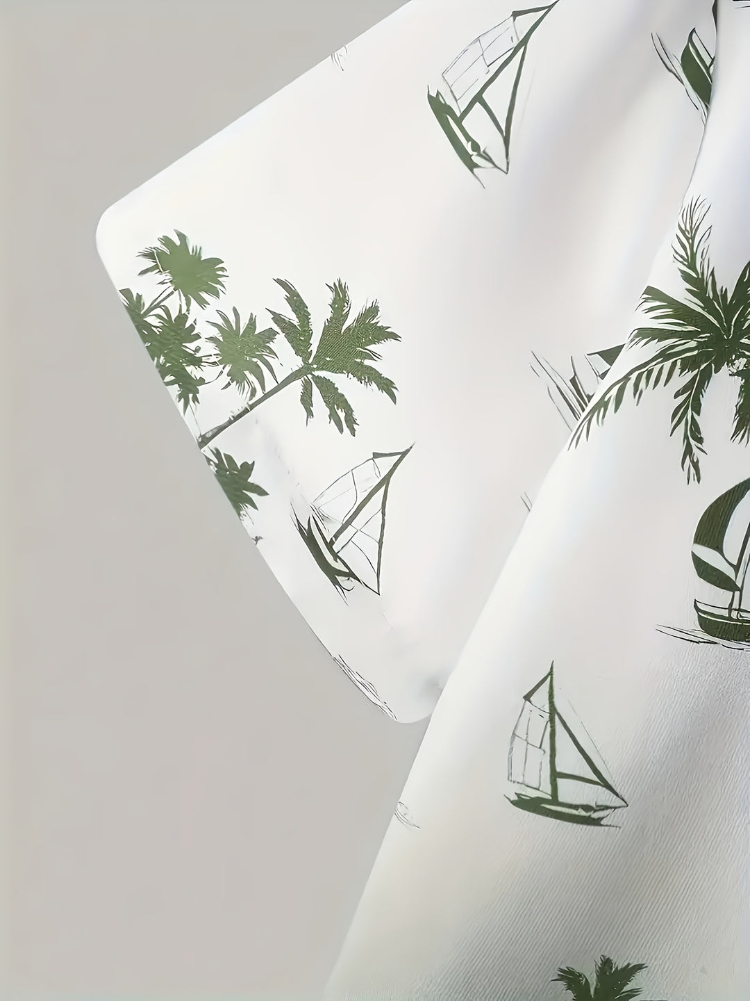Grayson | Coastal Print Shirt & Shorts Set