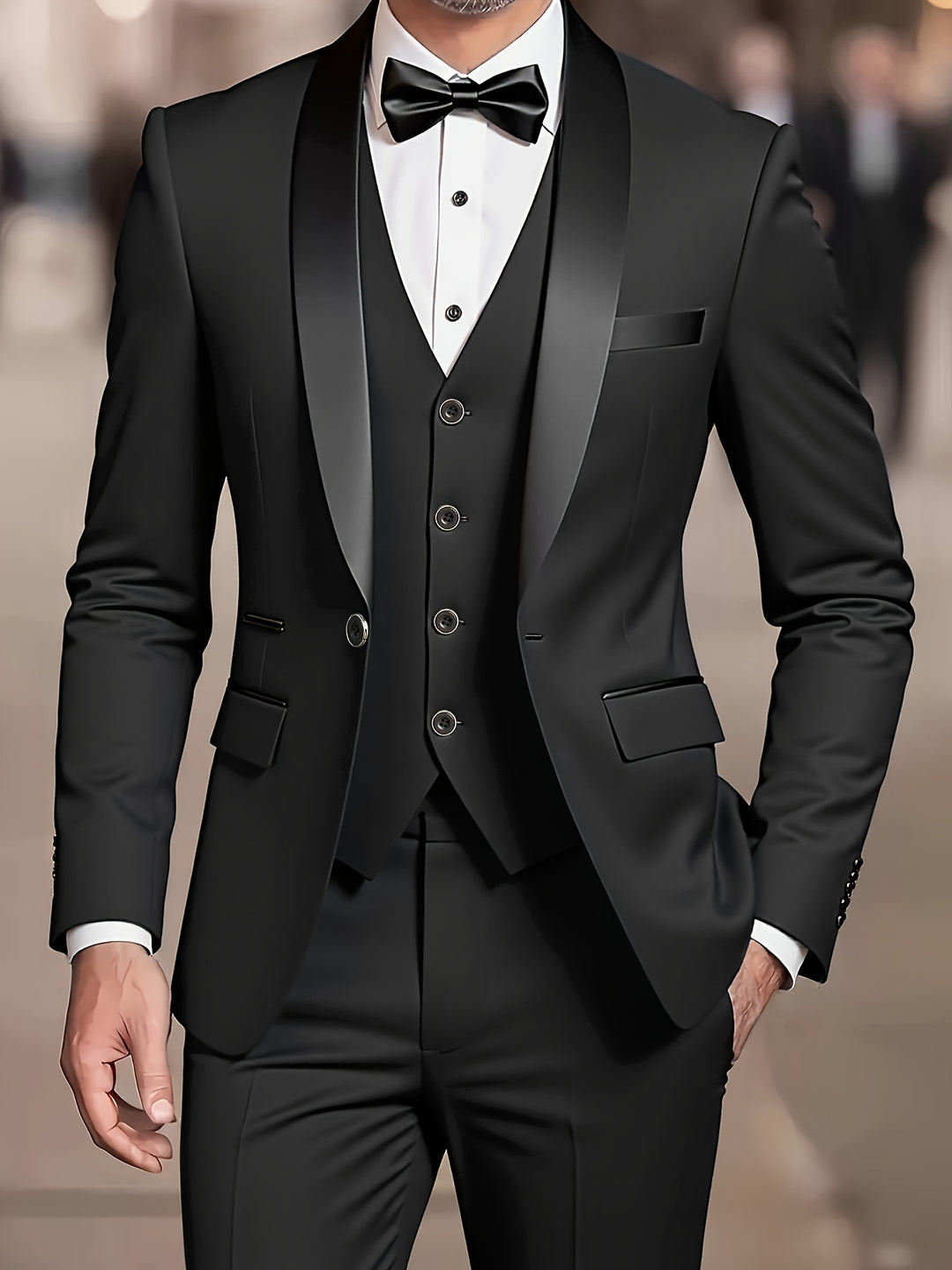 Nathaniel | Tailored Three-Piece Suit