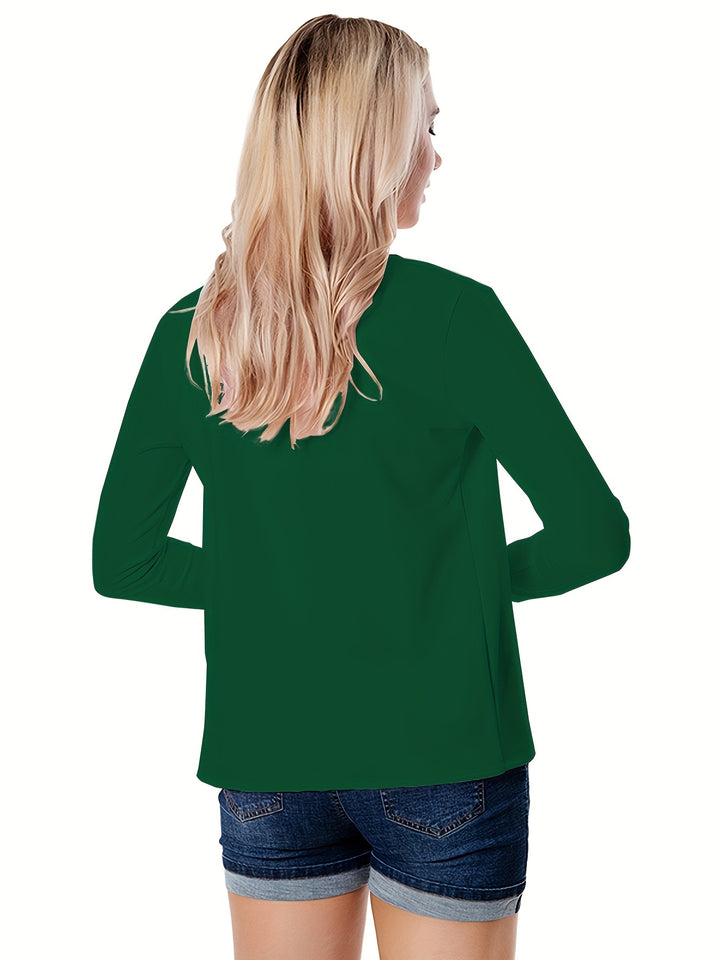 Corinne | Relaxed Open-Front Jacket