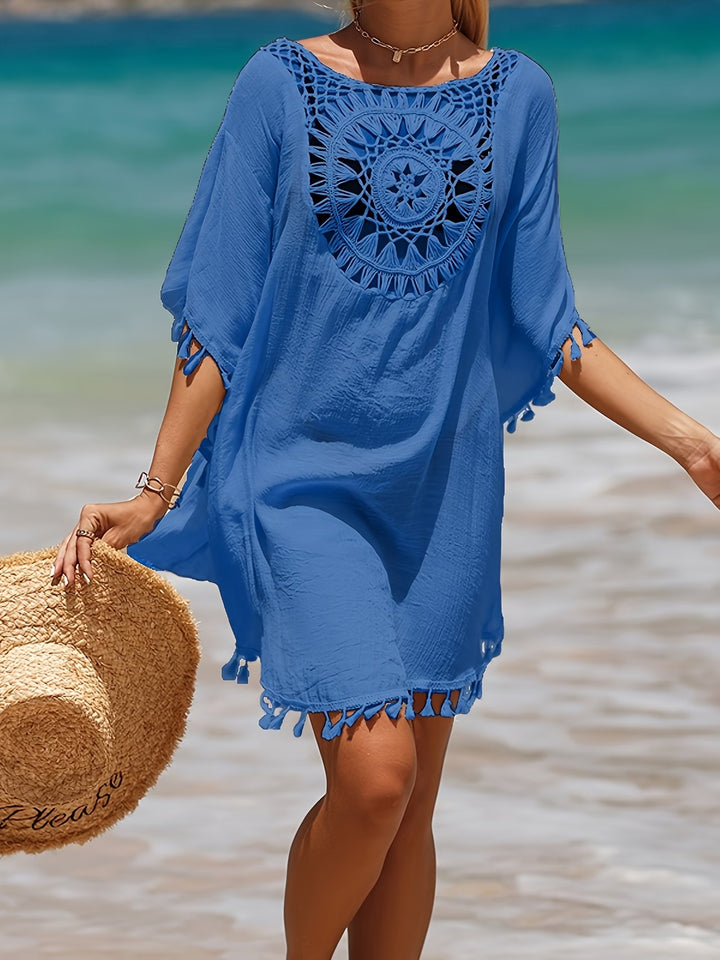 Zaina | Stylish Retro Flowy Boho Dress