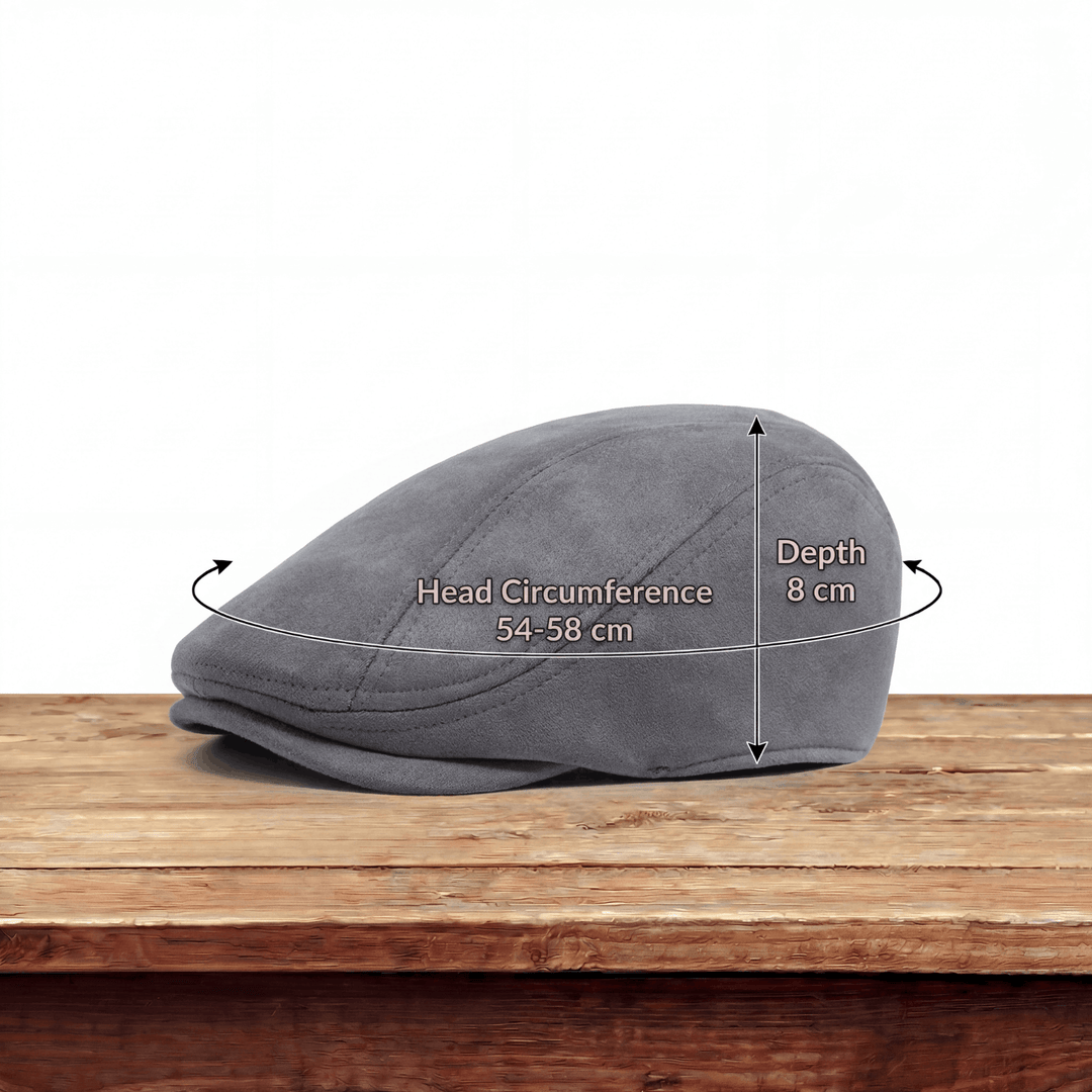 Samuel | Classic Suede Flat Cap