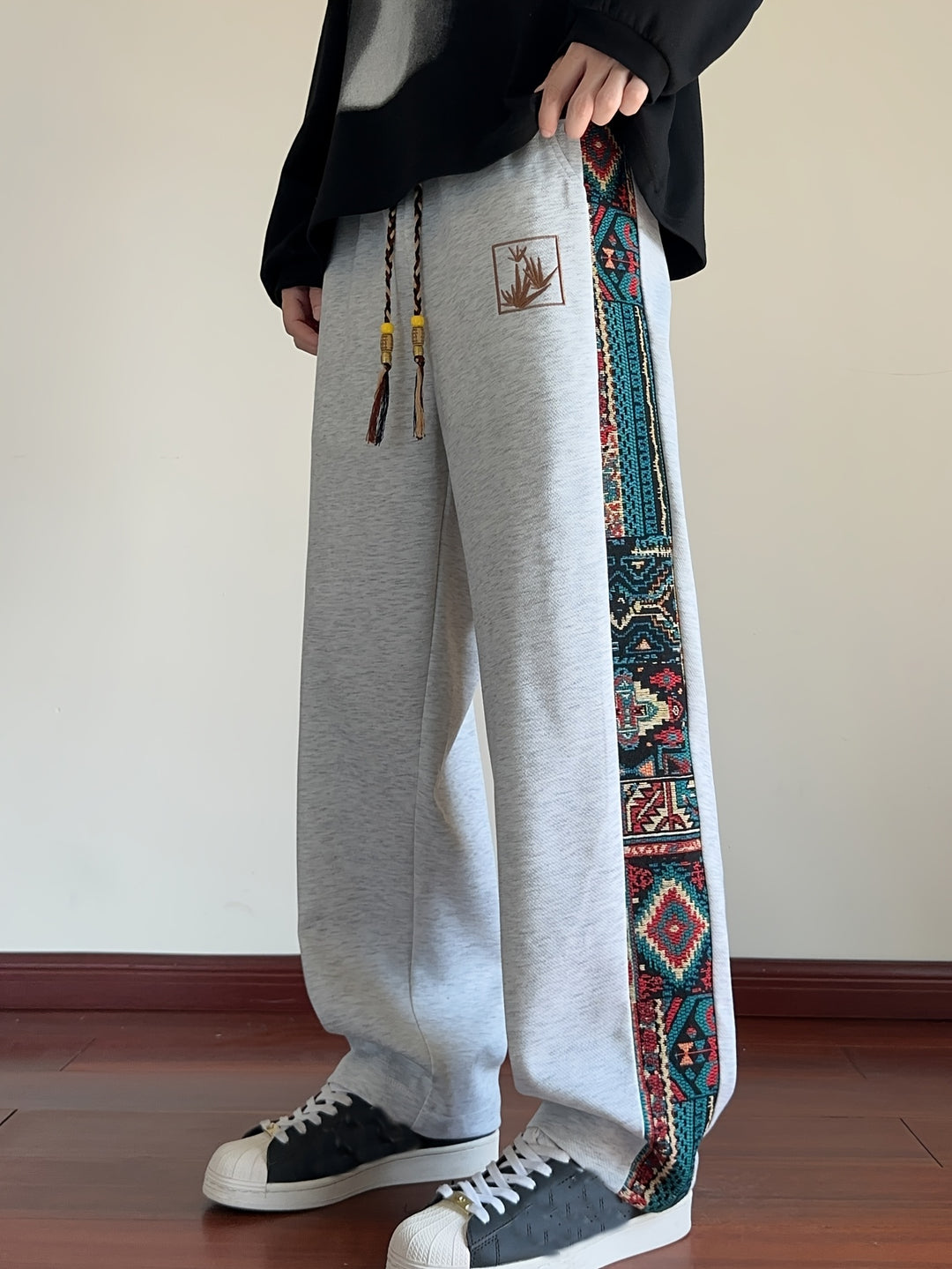 Oscar | Wide-Leg Heritage Trousers