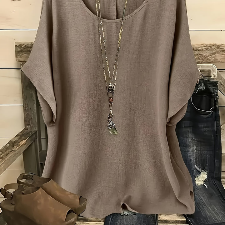 Ingrid | Relaxed Batwing Blouse