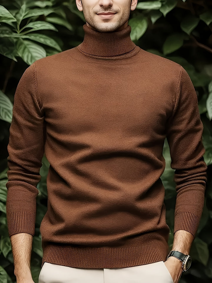 Gideon | Refined Roll-Neck Sweater