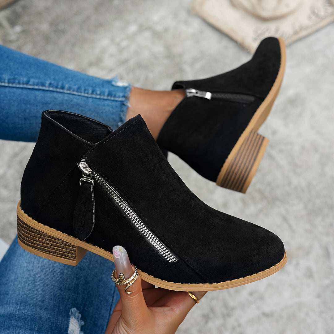 Winifred | Timeless Side-Zip Ankle Boots