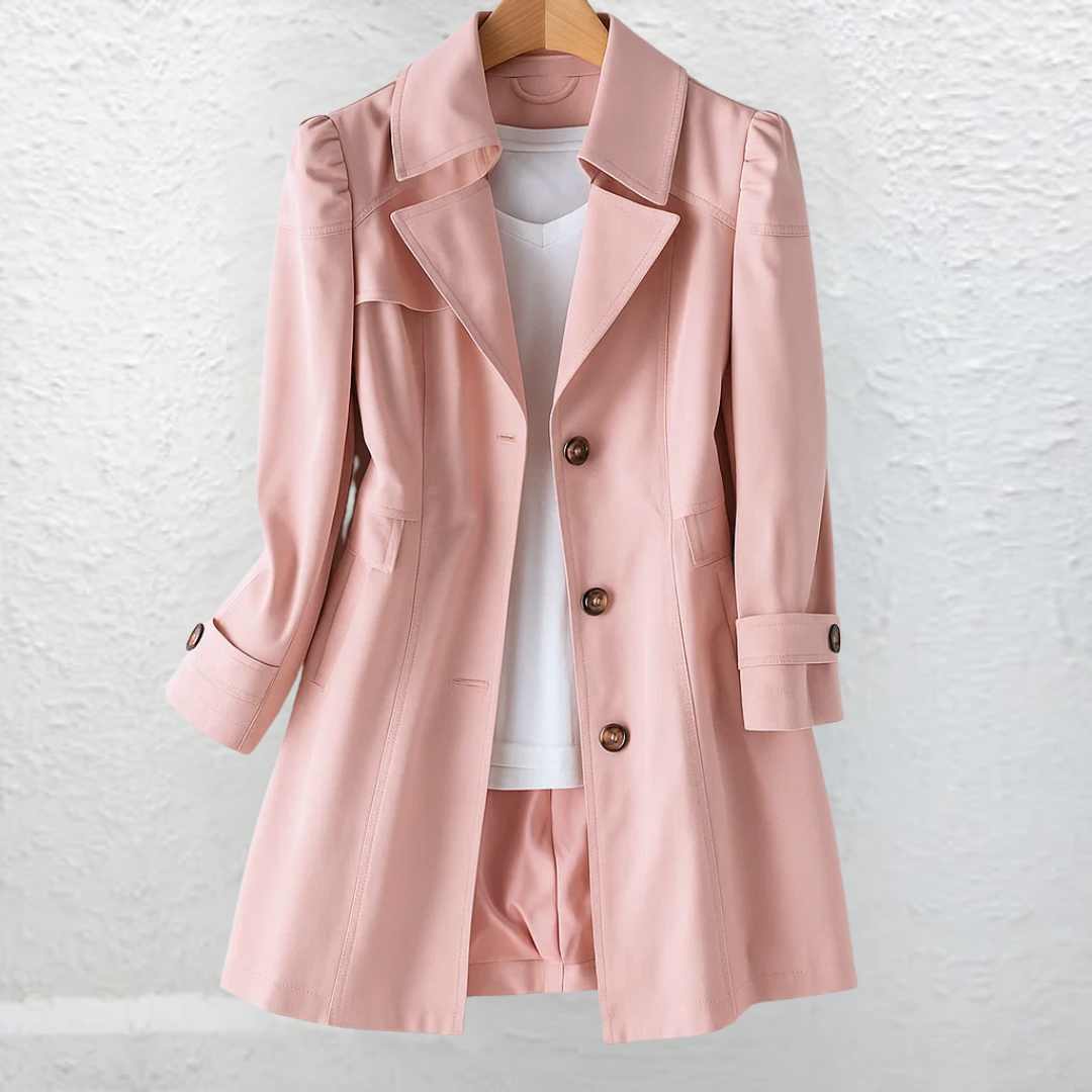 Cordelia | Vintage Trench Collar Coat