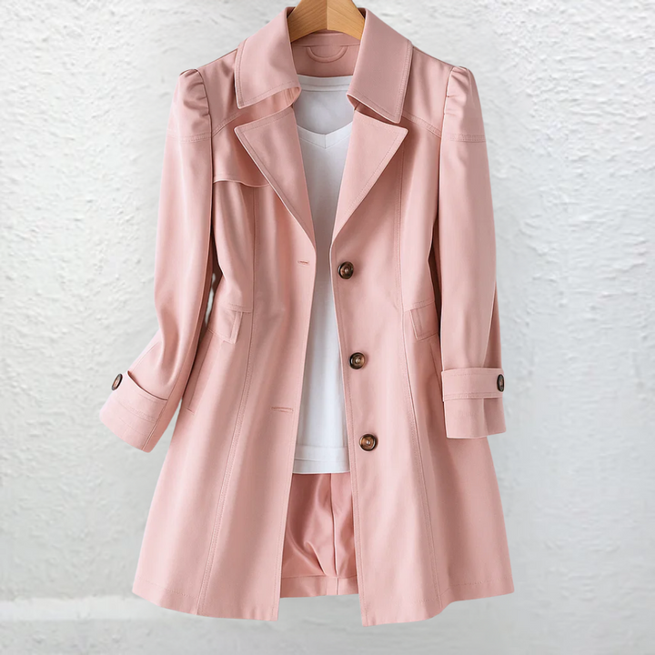 Cordelia | Vintage Trench Collar Coat
