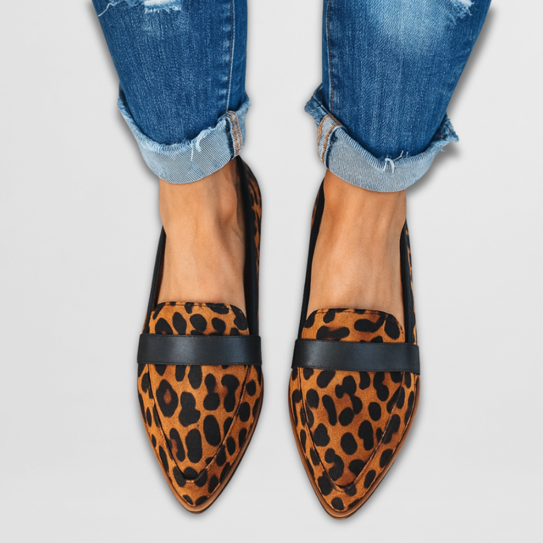 Nadia | Classic Pointed Slip-On Loafers