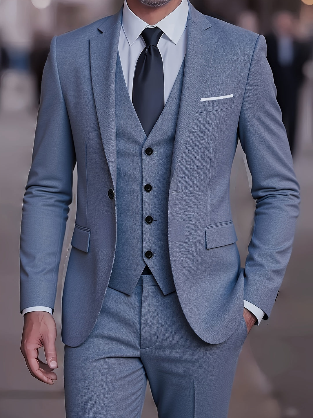 Nathaniel | Tailored Three-Piece Suit