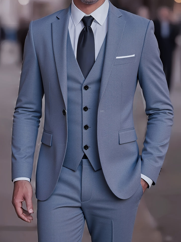Nathaniel | Tailored Three-Piece Suit