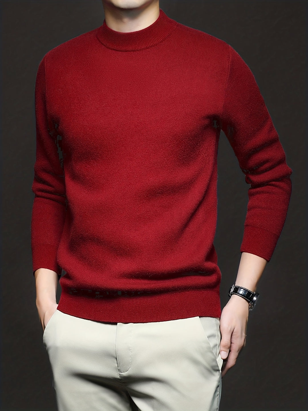 Tobias | Refined High-Neck Sweater