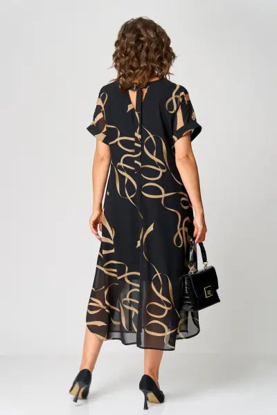 Meliora | Elegant Short Sleeve Dress