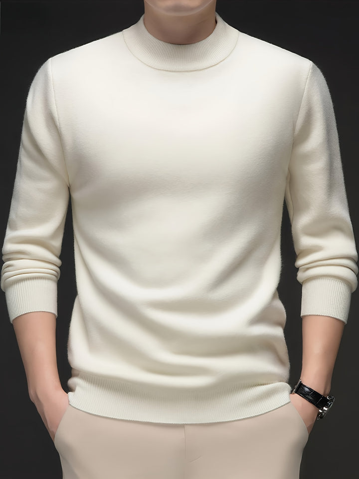 Tobias | Refined High-Neck Sweater