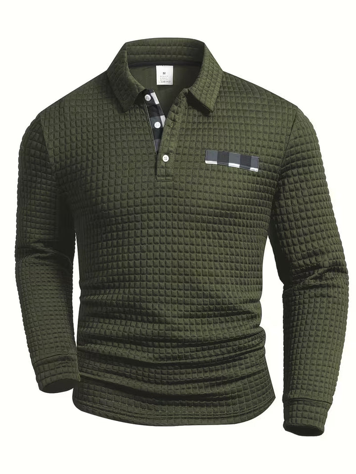 Arnel | Stylish Plaid Pattern Button Up Shirt