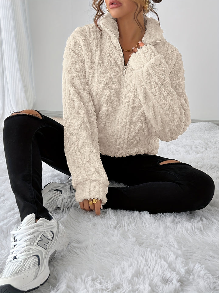 Susanna | Cosy Textured Sweatshirt