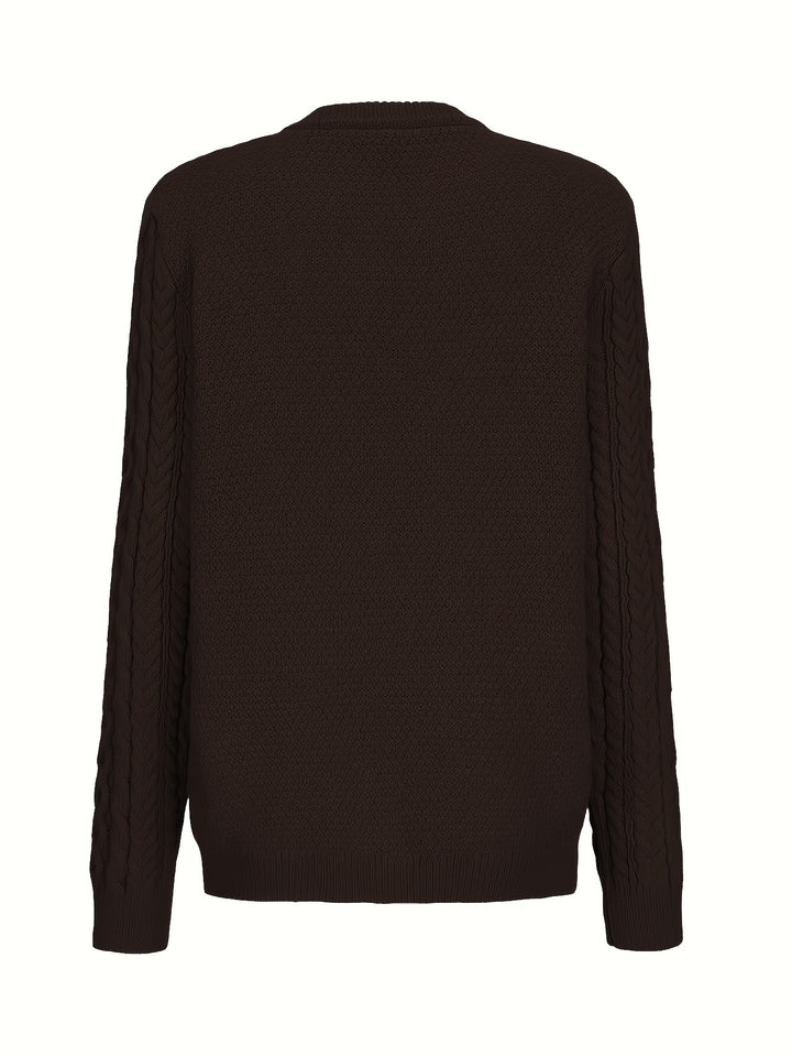 Winifred | Textured Button-Front Cardigan