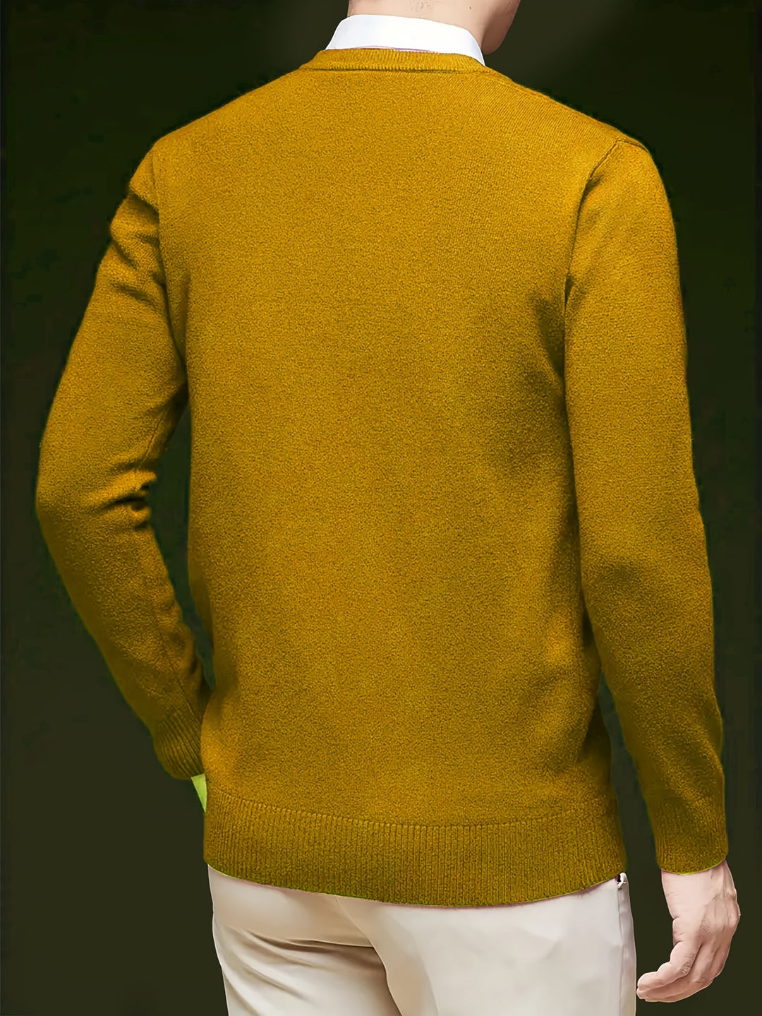 Nigel | Refined V-Neck Jumper