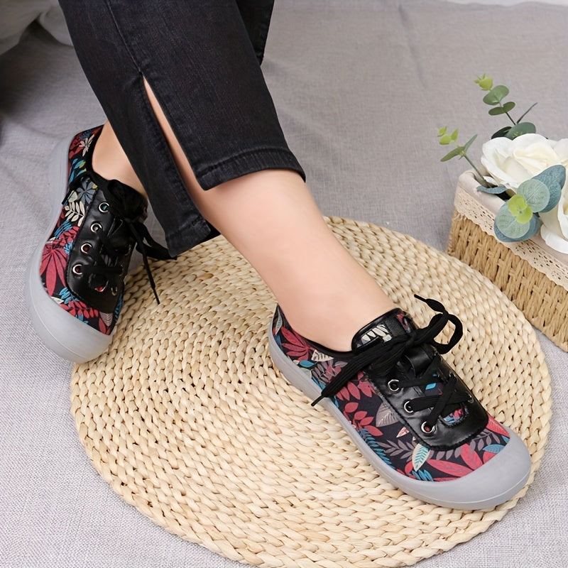 Marielle | Botanical Print Sneakers