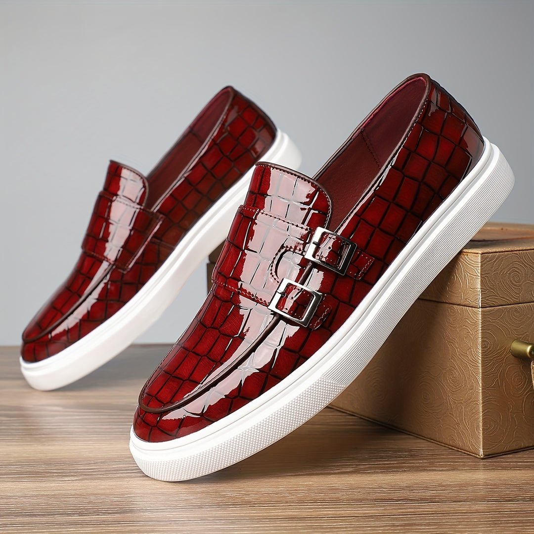 Rowan | Buckled Slip-On Loafers