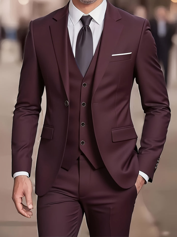 Nathaniel | Tailored Three-Piece Suit