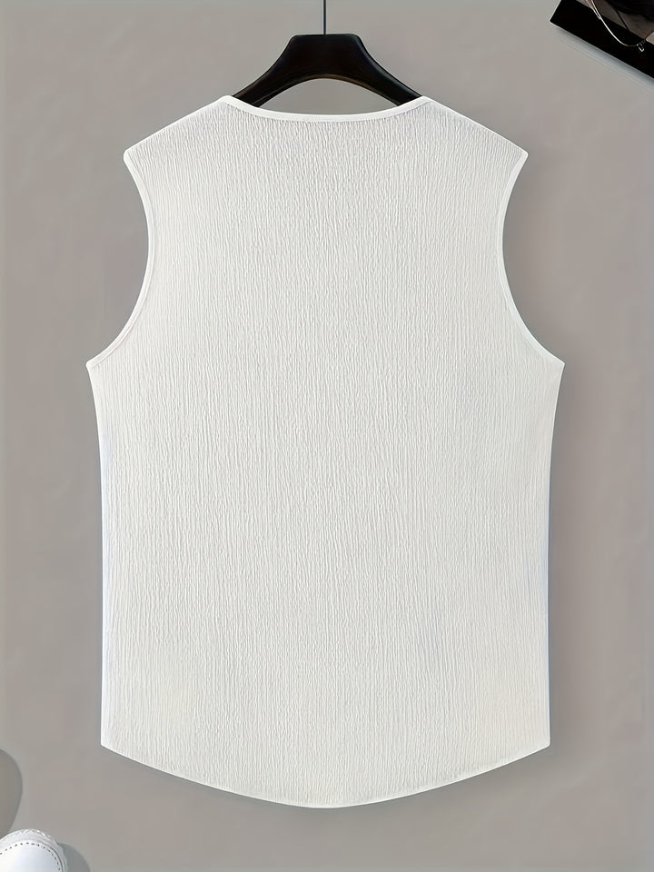 Damon | Relaxed V-Neck Tank Top