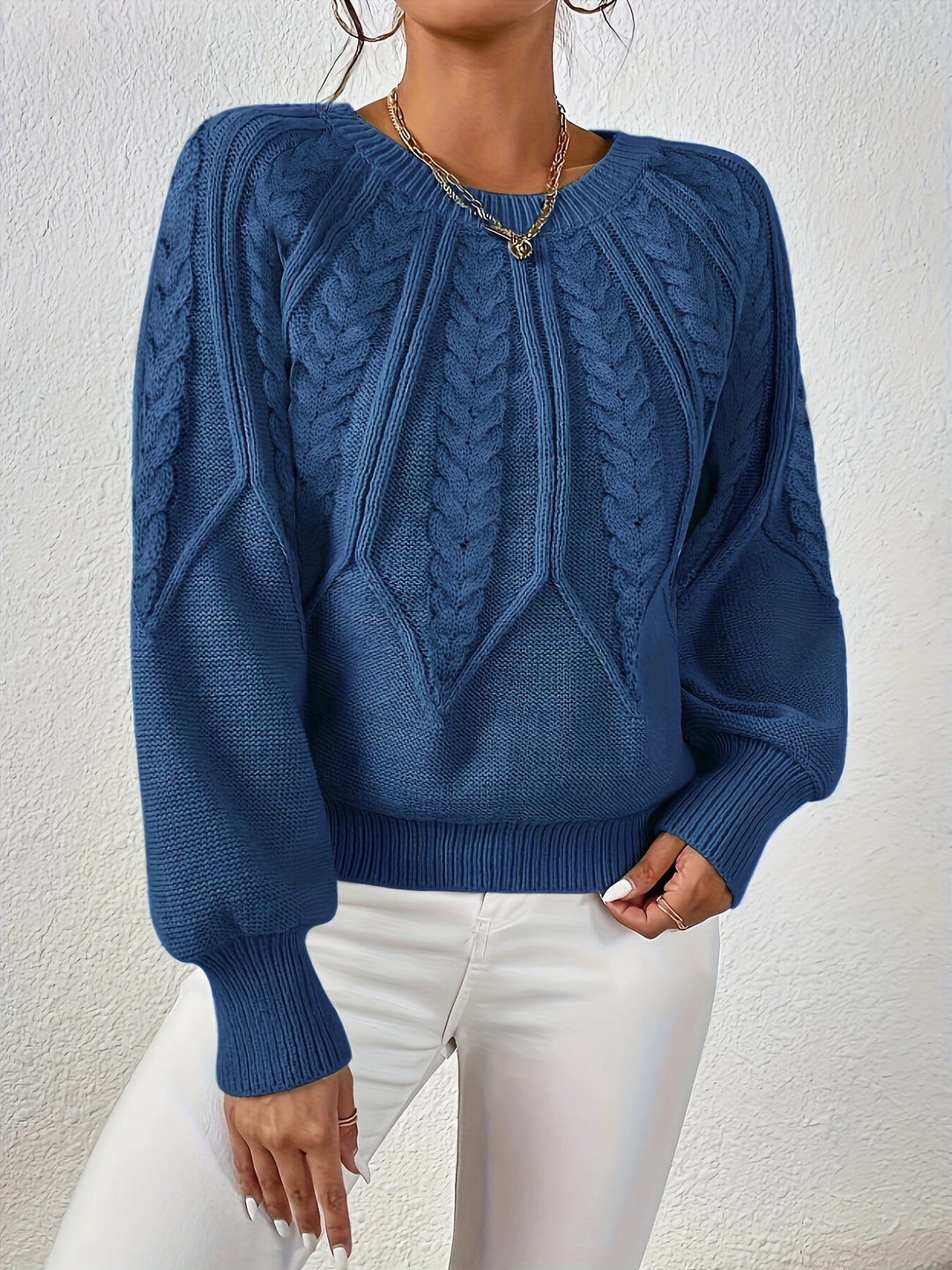 Ophelia | Relaxed Cable-Knit Sweater