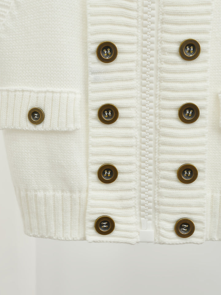 Marguerite | Structured High-Collar Zip Waistcoat