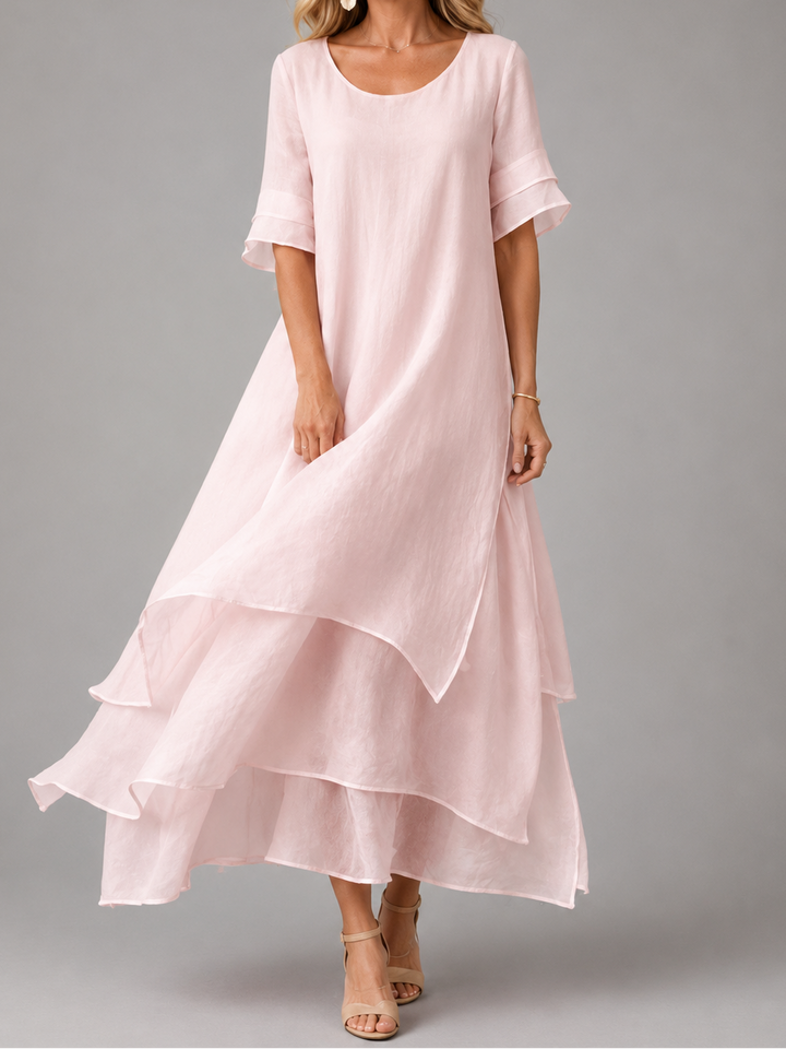 Elspeth | Flowing Layered Maxi Dress
