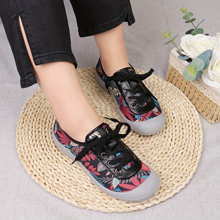 Marielle | Botanical Print Sneakers