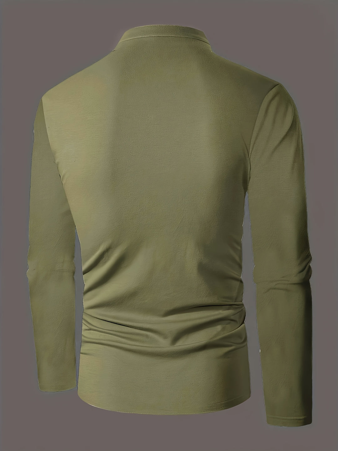 Reginald | Refined Long-Sleeve Henley Shirt
