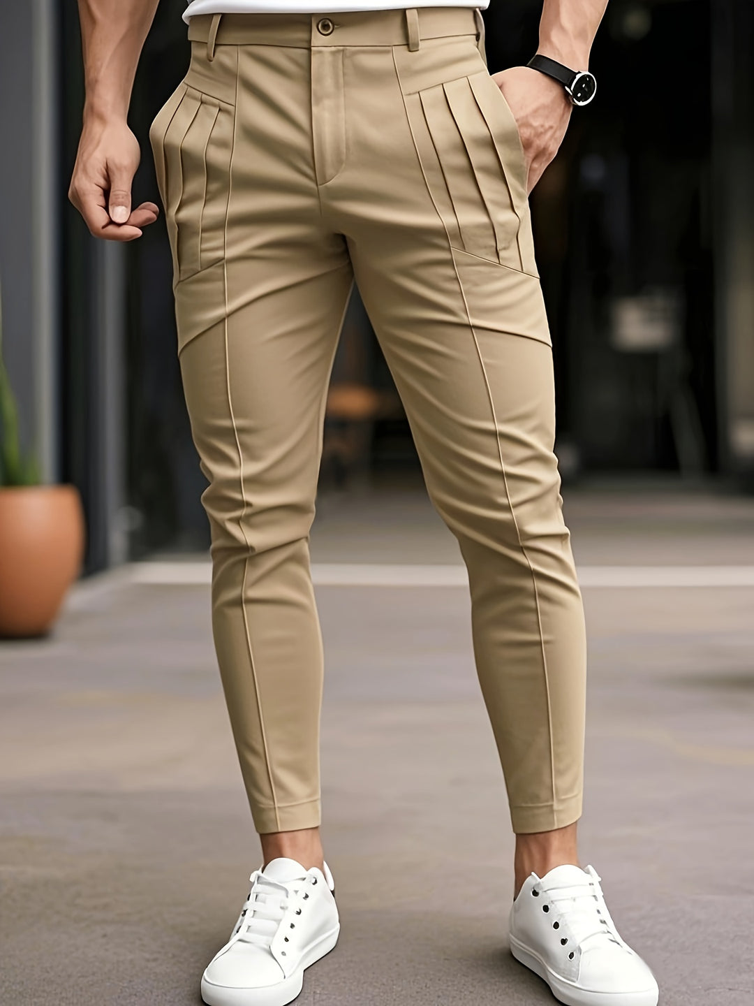 Bennet | Tailored Slim-Fit Trousers