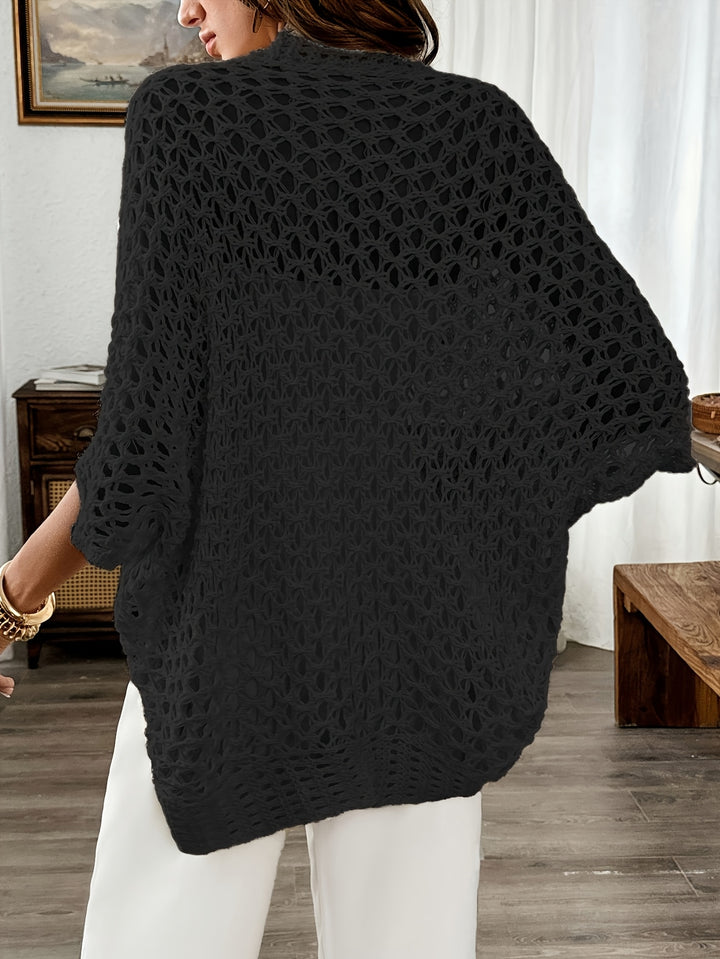 Josie | Open-Front Batwing Cardigan