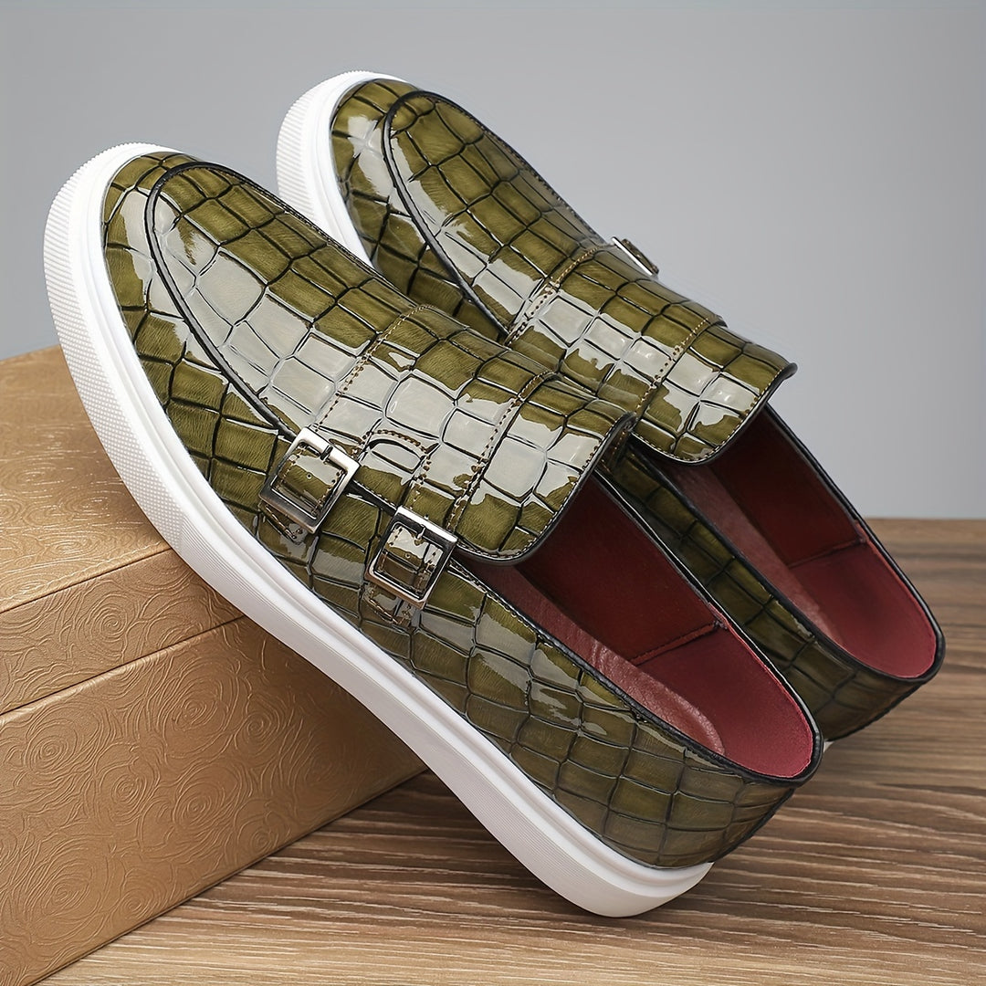 Rowan | Buckled Slip-On Loafers