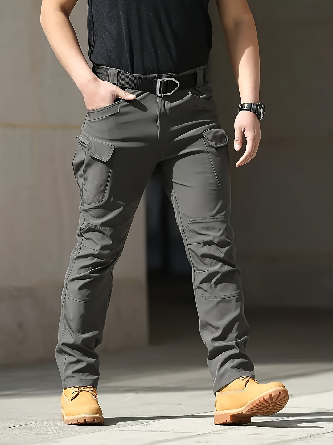 Marcus | Multi-Pocket Utility Trousers