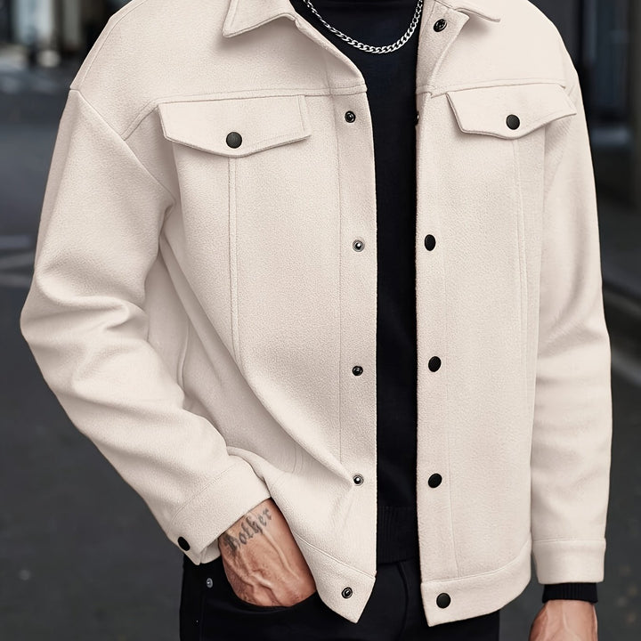 Roderick | Modern Snap-Button Jacket