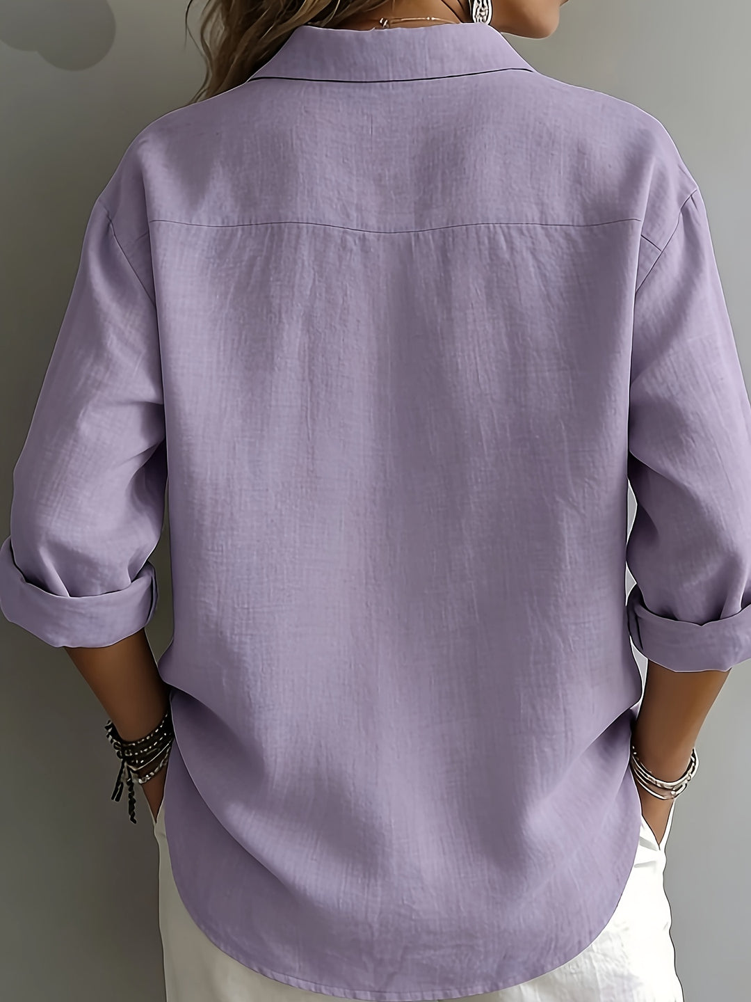 Naomi | Relaxed Collared Shirt