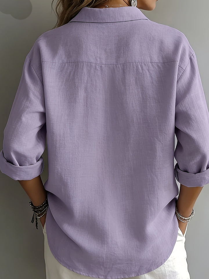 Naomi | Relaxed Collared Shirt