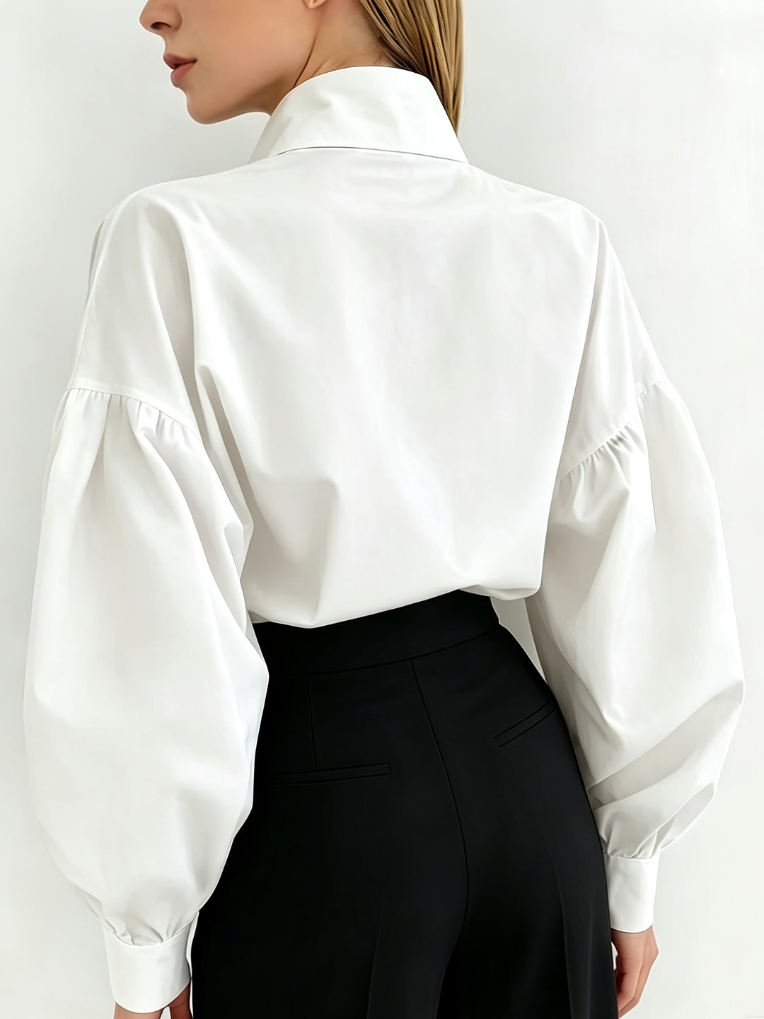 Vivienne | Statement Lapel Blouse