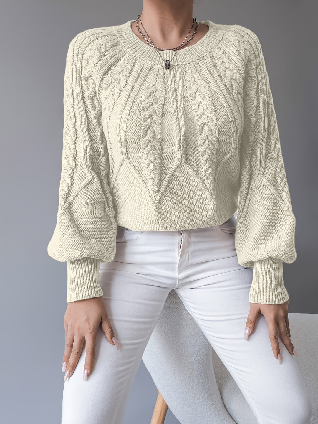 Maren | Chunky Cable-Knit Sweater