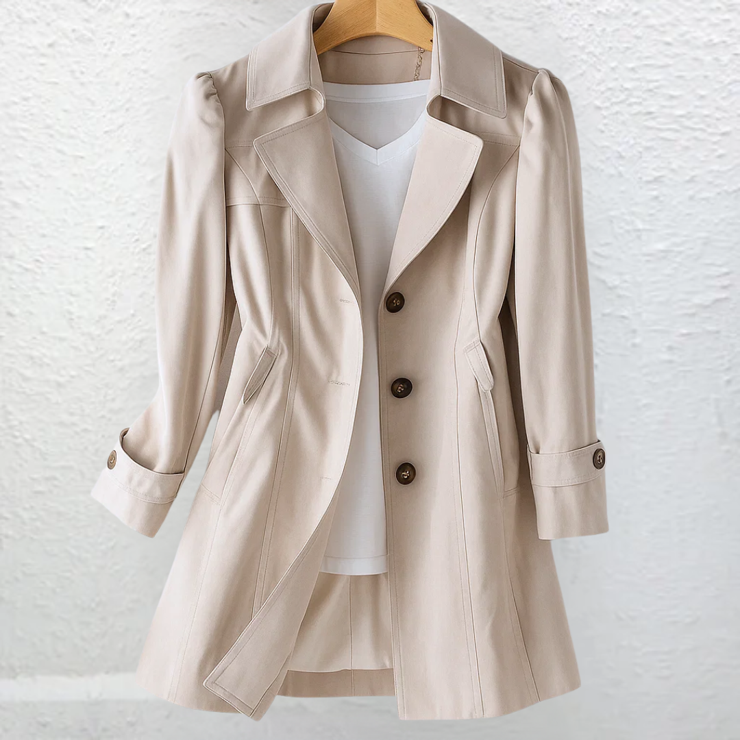 Cordelia | Vintage Trench Collar Coat
