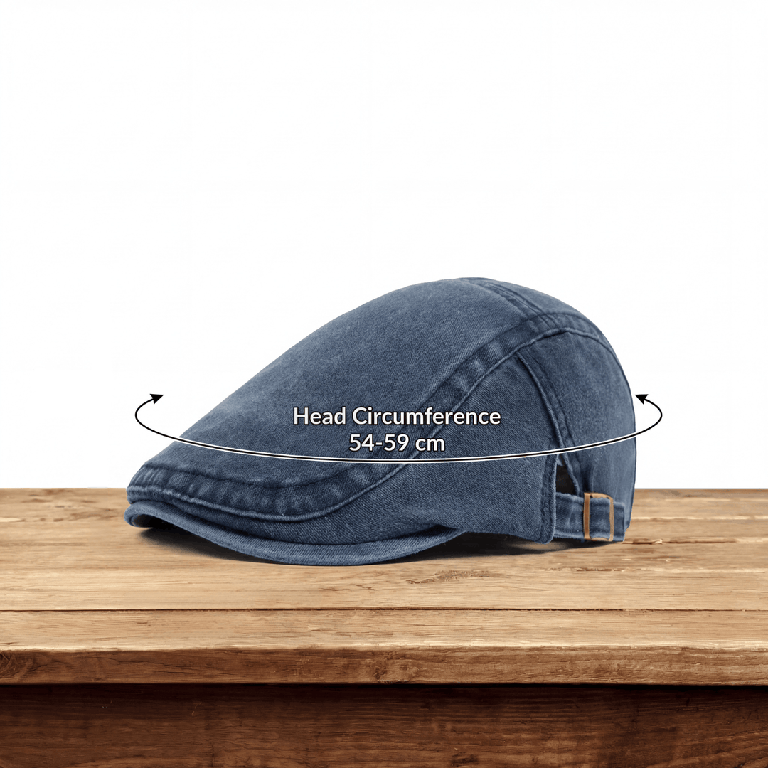 Arthuro | Classic Denim Flat Cap