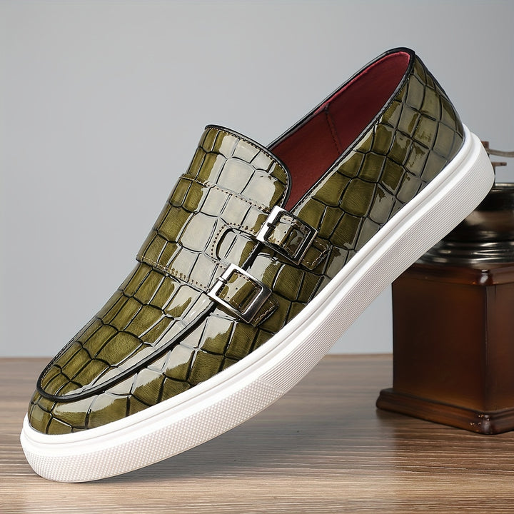 Rowan | Buckled Slip-On Loafers