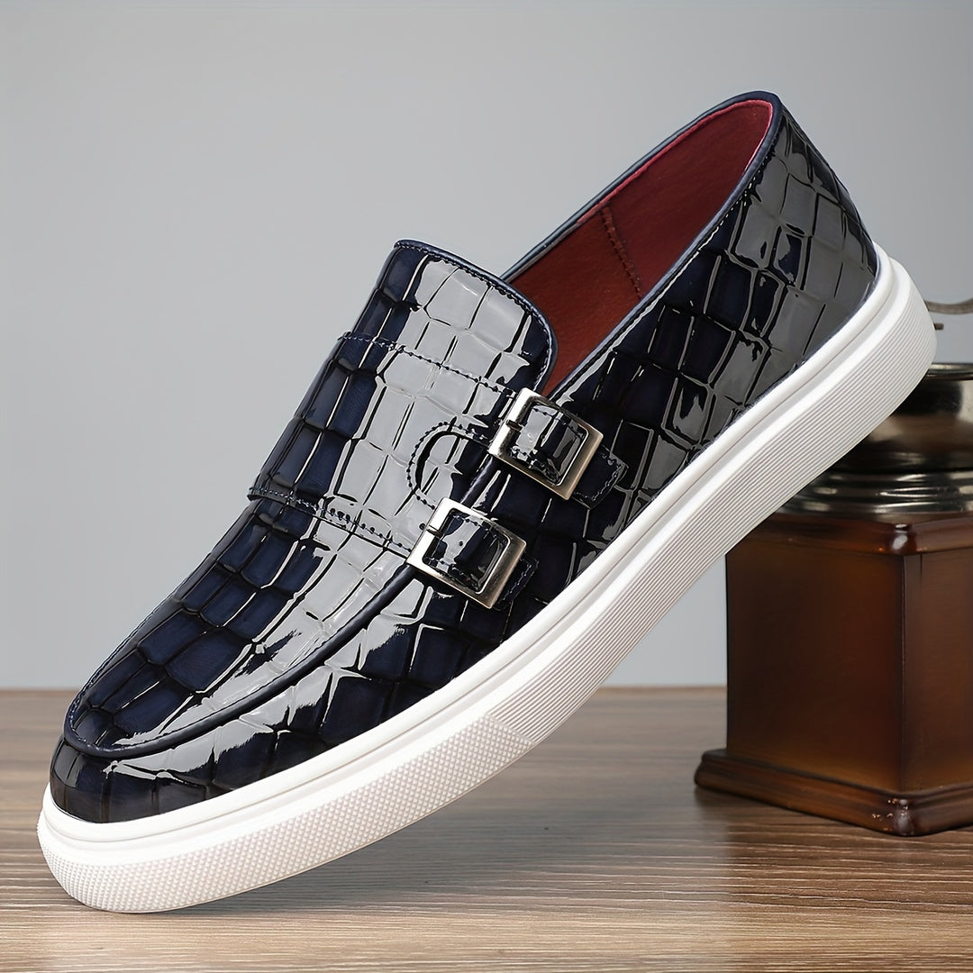 Rowan | Buckled Slip-On Loafers