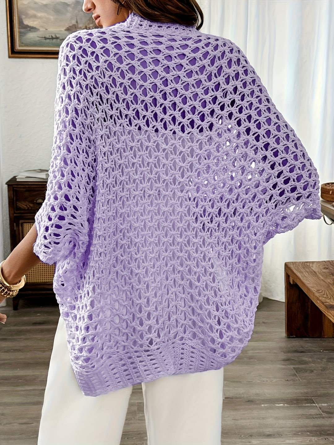 Josie | Open-Front Batwing Cardigan