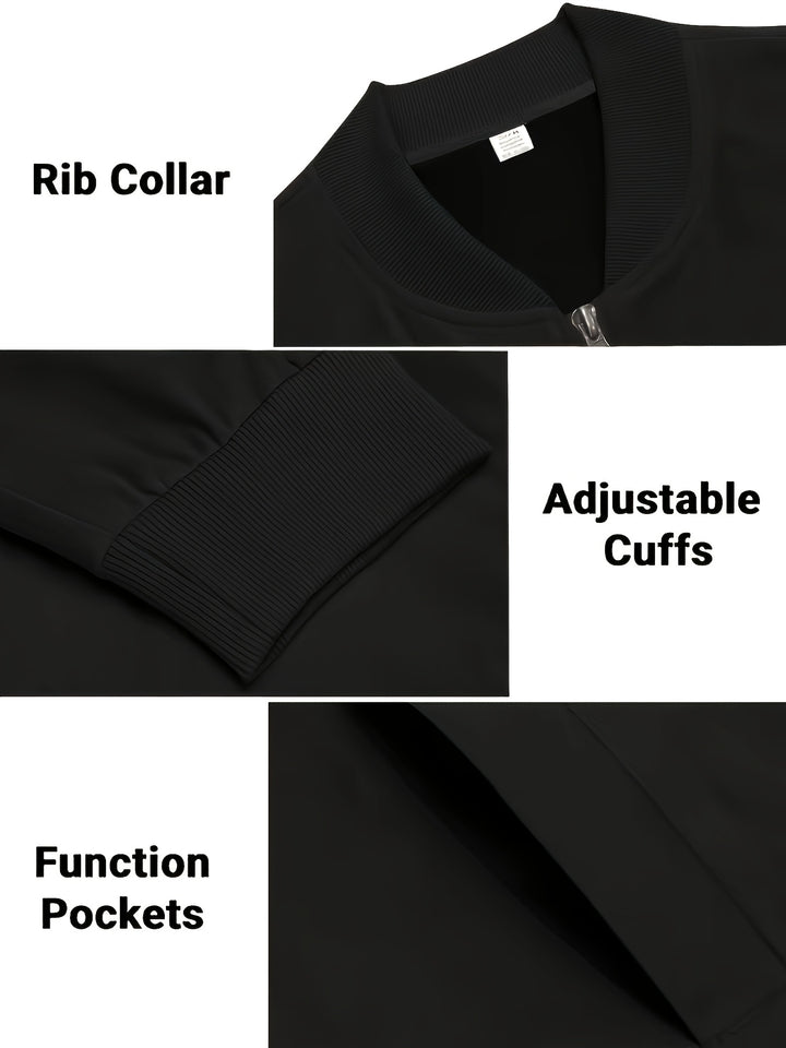 Bradley | Refined Lightweight Zip-Up Jacket