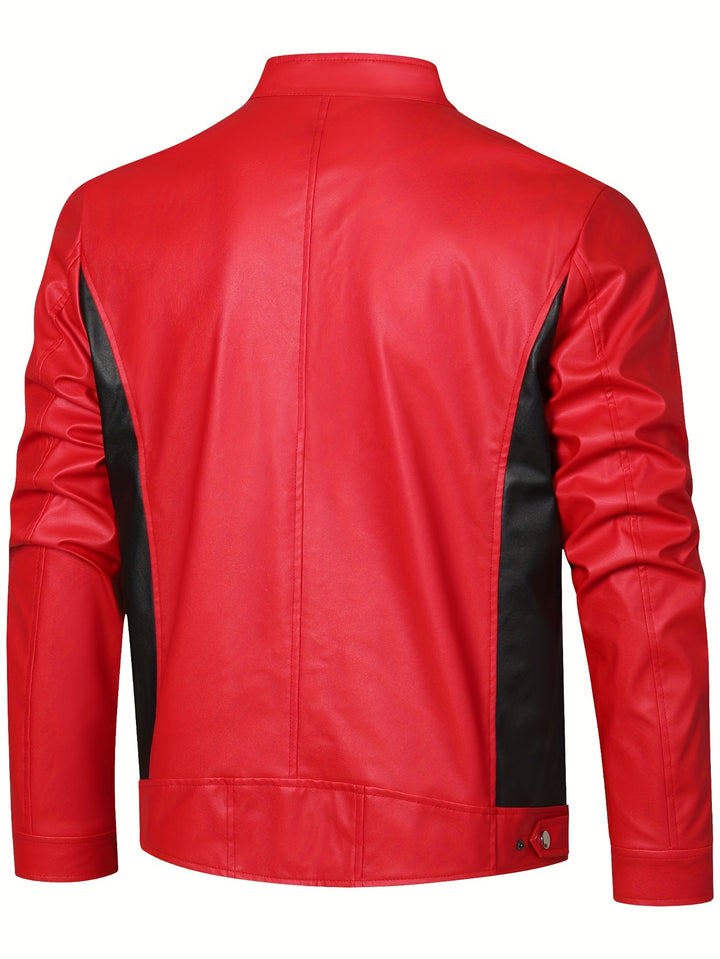 Wallace | Stand-Collar Moto Jacket