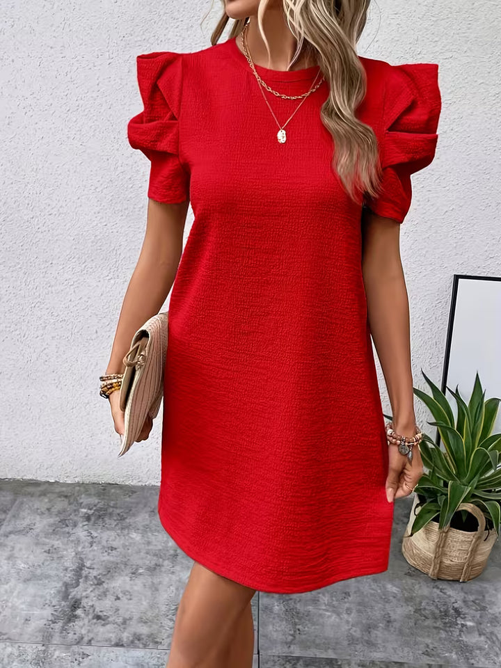 Fiona | Puff Sleeve Mini Dress